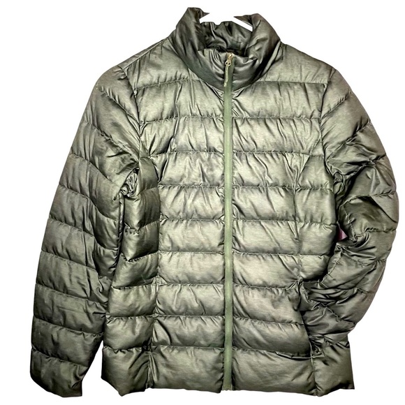 Eddie Bauer Women's Down Quilted Microlight Packable Puffer Jacket Zip Pockets S - Picture 1 of 8